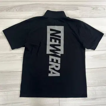 NEW ERA 뉴에라 하프 지퍼 반팔 셔츠 피케 셔츠 골프
