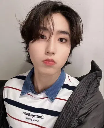 TOMMY HILFIGER 긴팔 셔츠 화이트 남성용