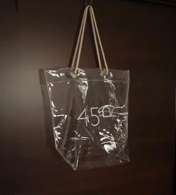 45R 클리어 비치백