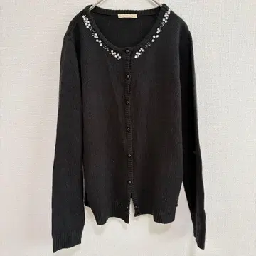 AND SEARCH 가디건 비쥬 블랙 M