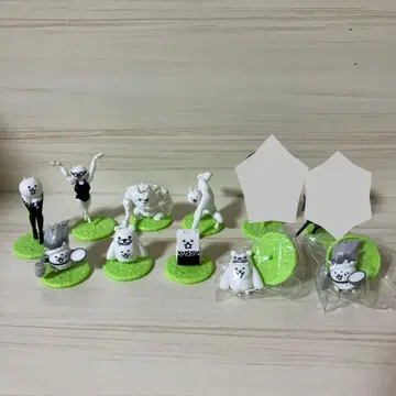 냥코 대전쟁 초코 서플라이 피규어 9개 세트