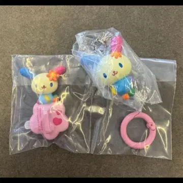 우사하나 메지루시 액세서리 키링 행거 2개 세트