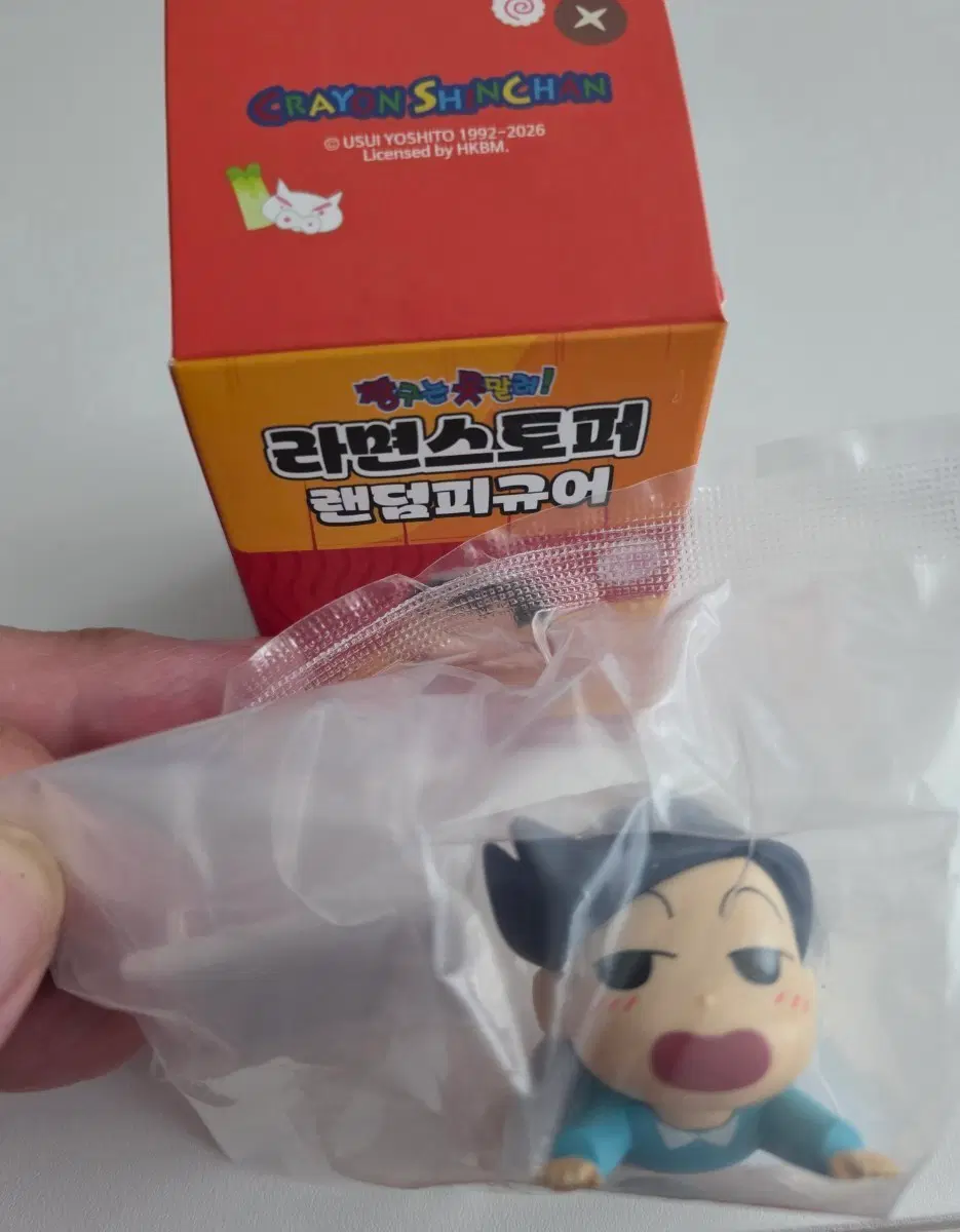 새상품)짱구 라면스토퍼 철수 피규어