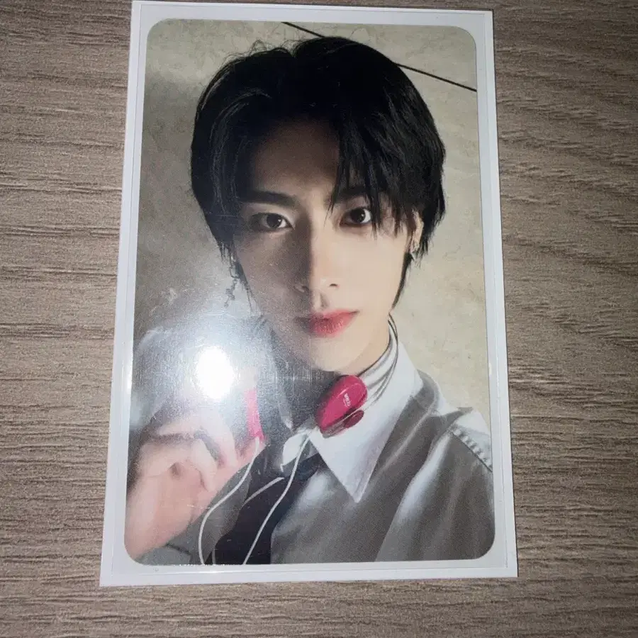 앤더블 제베원 제로베이스원 리키 복고이어폰 미공포 포카