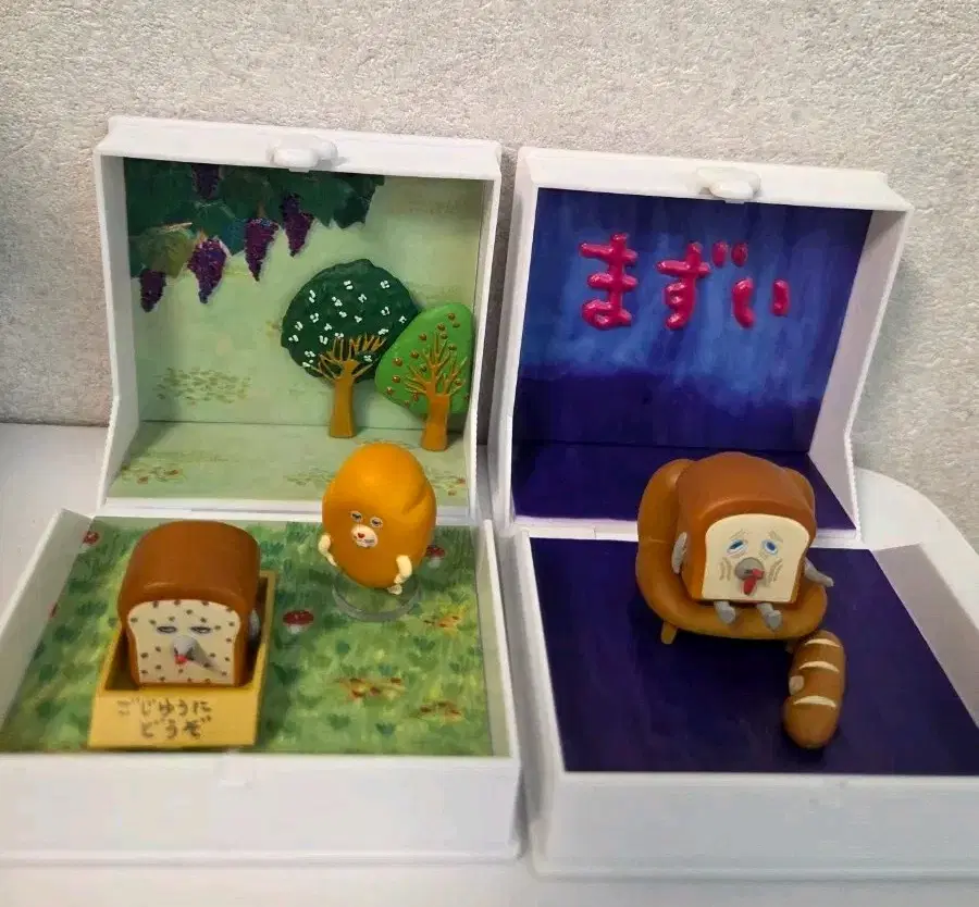 빵도둑 피규어 리멘트 일괄