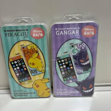 포켓몬스터 iPhone 6s/6 유리 스크린 프로텍터