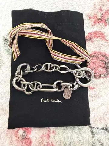 Paul Smith 'Mixed Chain 만텔 체인 팔찌