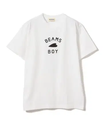 BEAMS BOY 로고 T셔츠