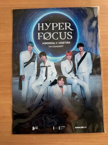 Tomorrow x together VR 콘서트 포스터