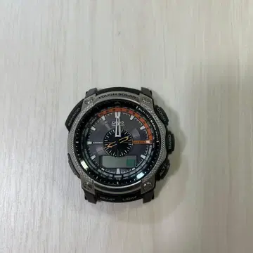 PROTREK 솔라 손목시계 3침 블랙 PRW-5000