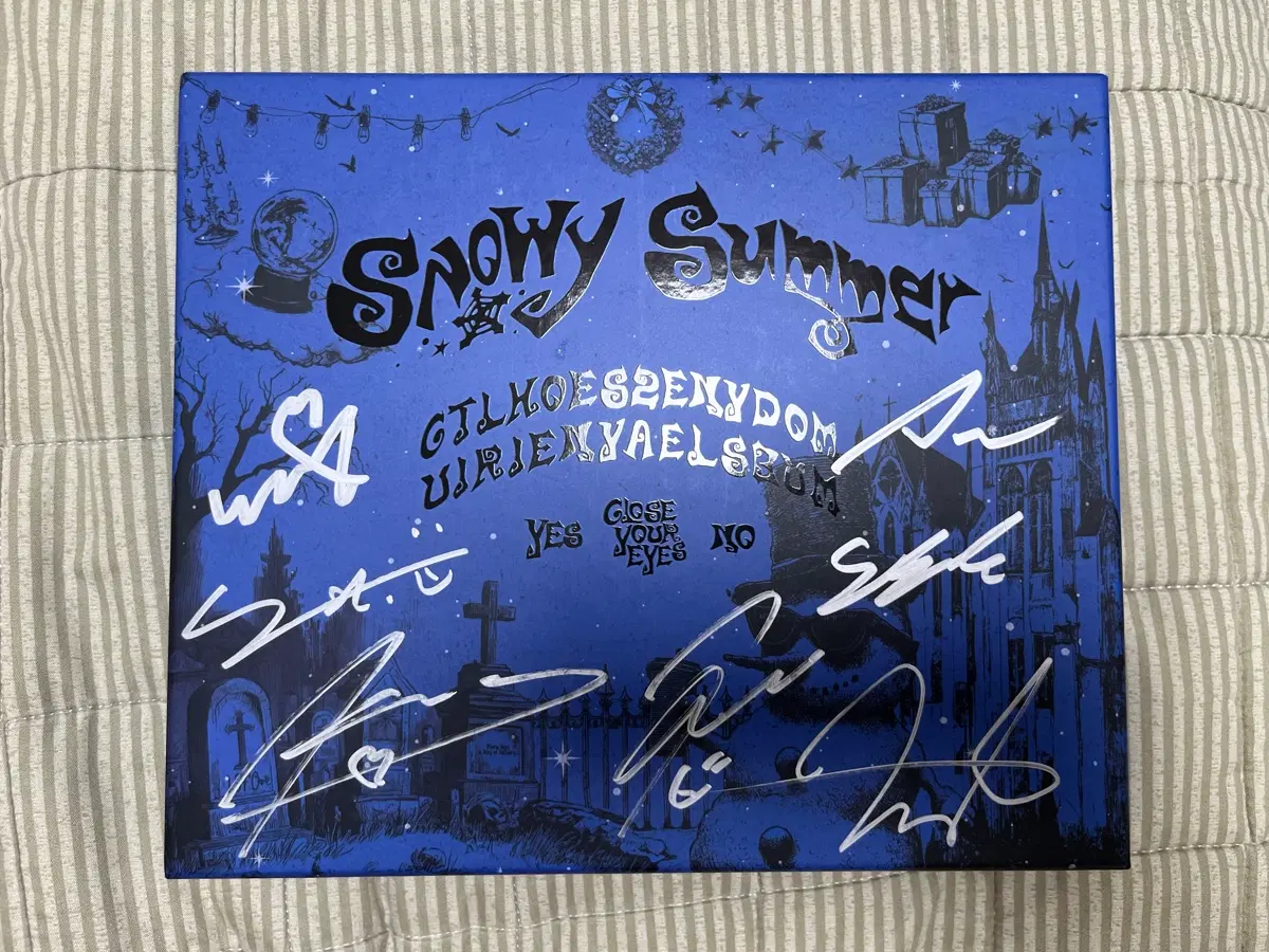 클로즈유어아이즈 클유아 SNOWY SUMMER 친필 사인 앨범