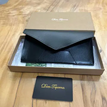 Dom Teporna 장지갑 블랙 남성용