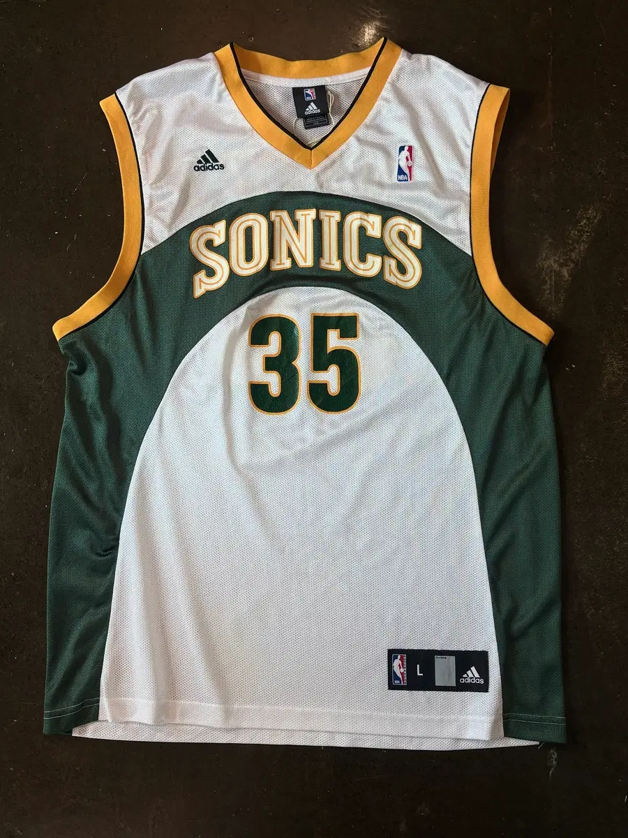 아디다스 NBA 시애틀 슈퍼소닉스 케빈 듀란트 #35 스윙맨 져지