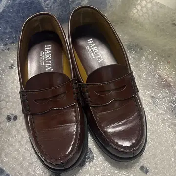 HARUTA 로퍼 브라운 23cm EE