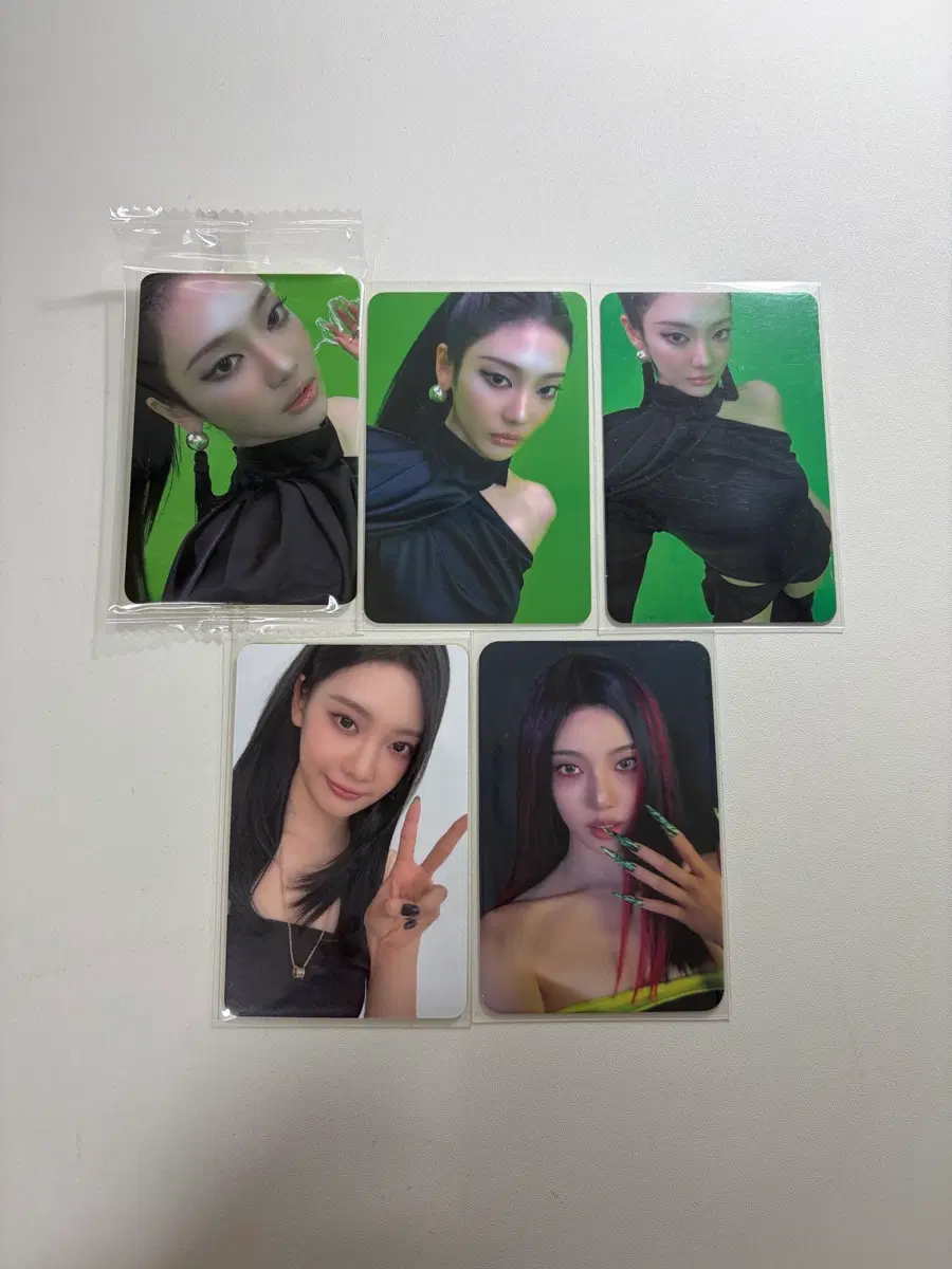에스파 닝닝 레모네이드 미공포ㅣ카리나지젤윈터럭드팝업엠디분철앨범