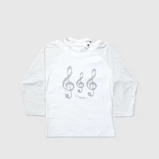 급처.ㅜㅜ 인앤양인하모니 Melody t-shirt, white