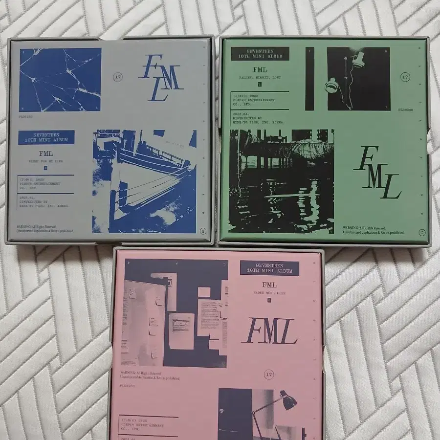 세븐틴 seventeen fml 개봉앨범 판매합니다.