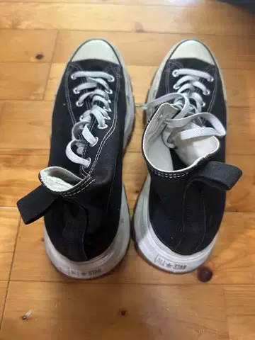 컨버스 올스타 하이컷 스니커즈 통굽