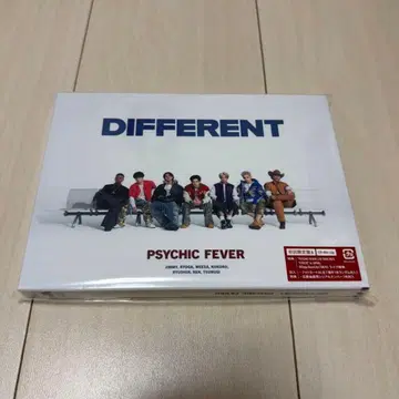 DIFFERENT PSYCHICFEVER 초회 한정판 A CD+Blu-ray