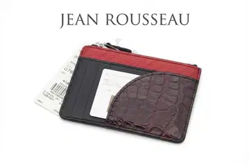 JEAN ROUSSEAU 장 루소 새상품 남성용 가죽 지갑 프랑스 제조 50,600엔