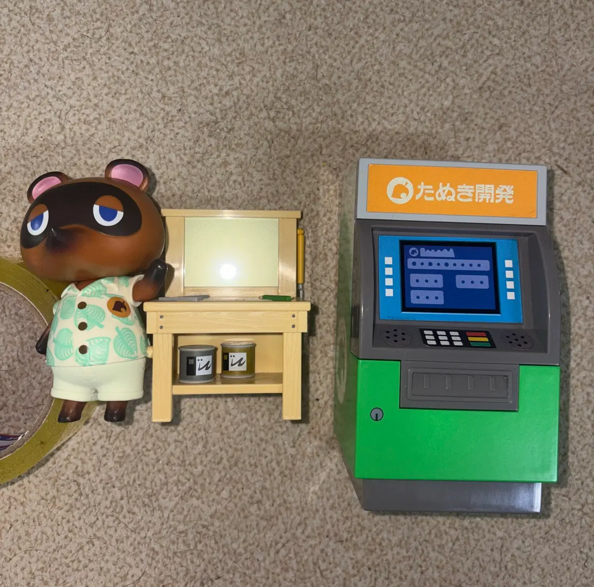 [일괄] 동물의 숲 제일복권 너굴상점 atm 저금통 + 알람시계 모동숲 이치방쿠지