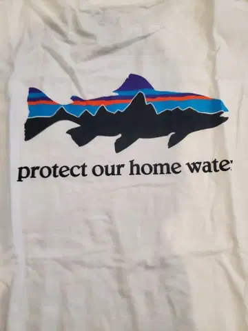 파타고니아 patagonia 트라웃 홈워터 화이트 M