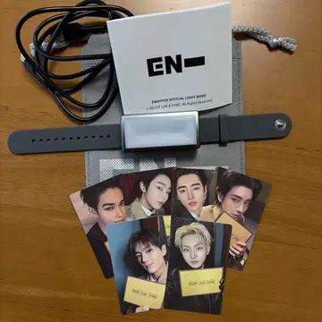 ENHYPEN OFFICIAL LIGHT BAND & 포토 카드 세트