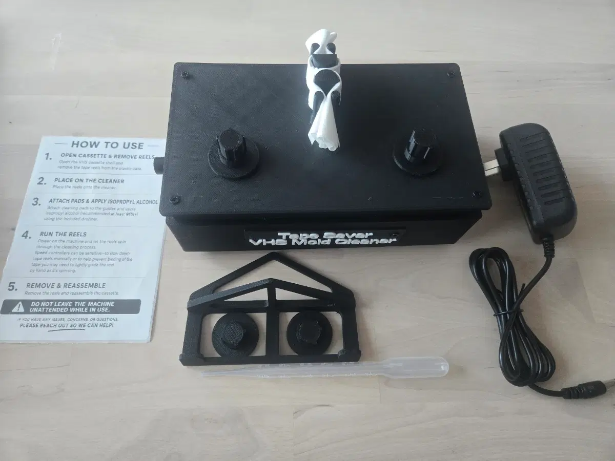 Tape saver vhs mold cleaner