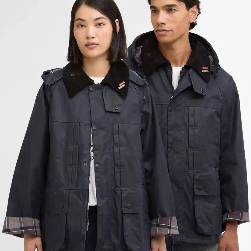 Barbour x LIVES waxed bedale jacket
