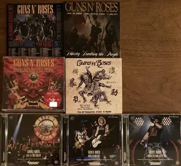 GUNS N' ROSES 초고음질 프레스반 7 타이틀 세트 (20CD)