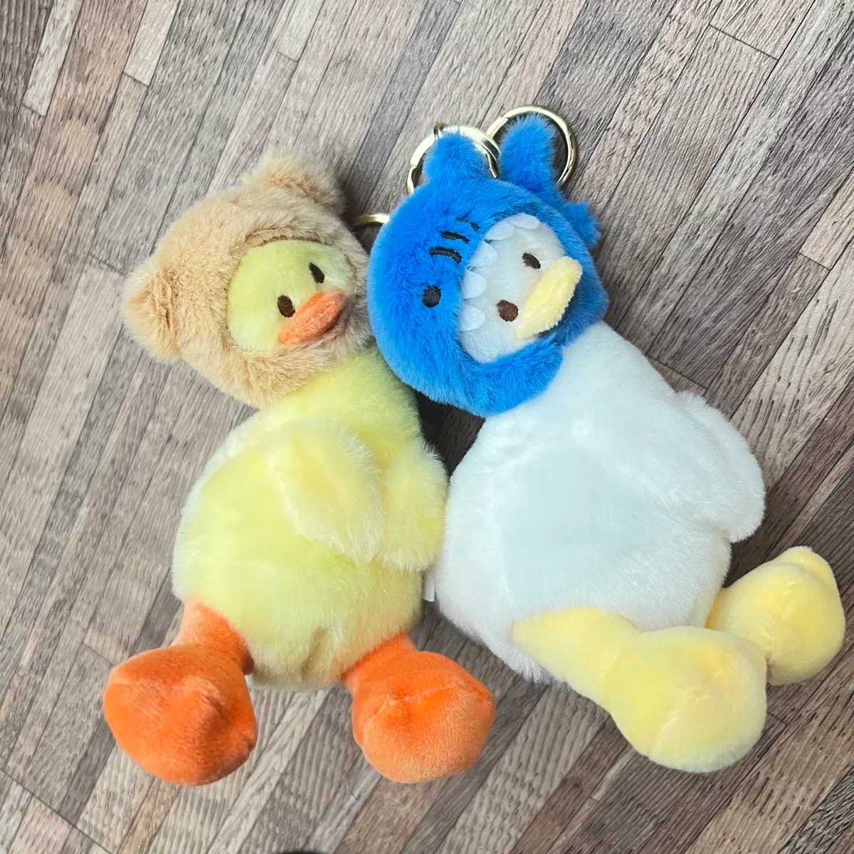 (일괄)갸우뚱 오리 인형키링