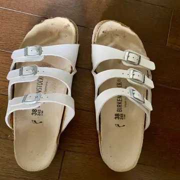 [ BIRKENSTOCK Florida 샌들 화이트 ]