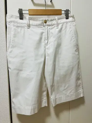 [ 새상품급 ] 랄프 로렌 하프 팬츠 골프 화이트