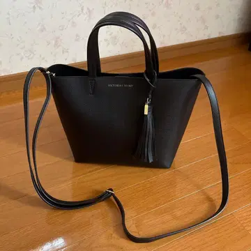빅토리아 시크릿 토트백 블랙