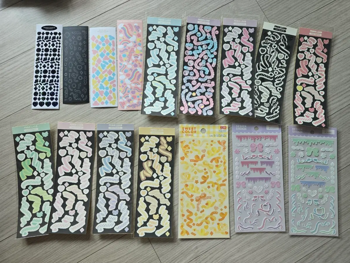 컨페티 포카 다꾸 꾸미기 스티커
