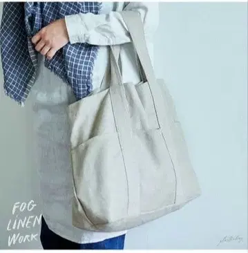 포그린워크 이스터다 토트 내추럴 fog linen work