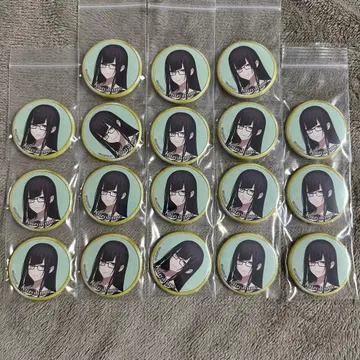 FGO 캔뱃지 블랙 히메