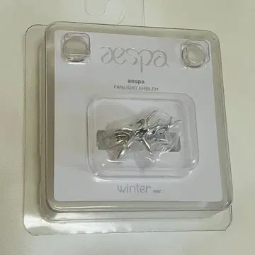 aespa 팬라이트 엠블럼 winter ver. 윈터 에스파