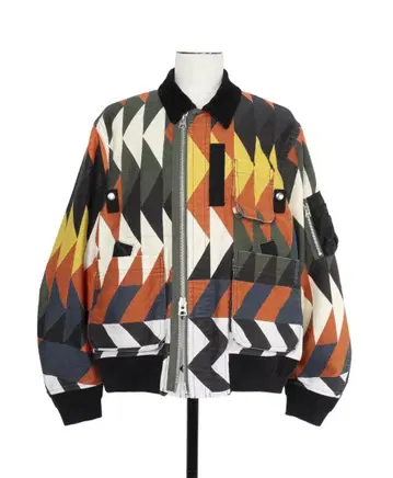 sacai x A.P.C. Quilts Blouson 26aw
