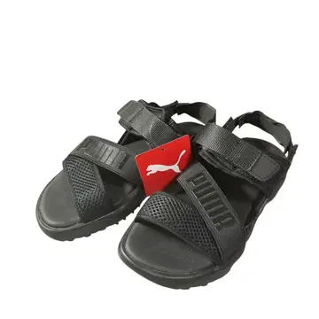 PUMA 여성용 스포츠 샌들 블랙 23cm