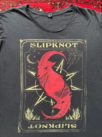 Slipknot Goat Tarot 2015 XL 밴드 티셔츠