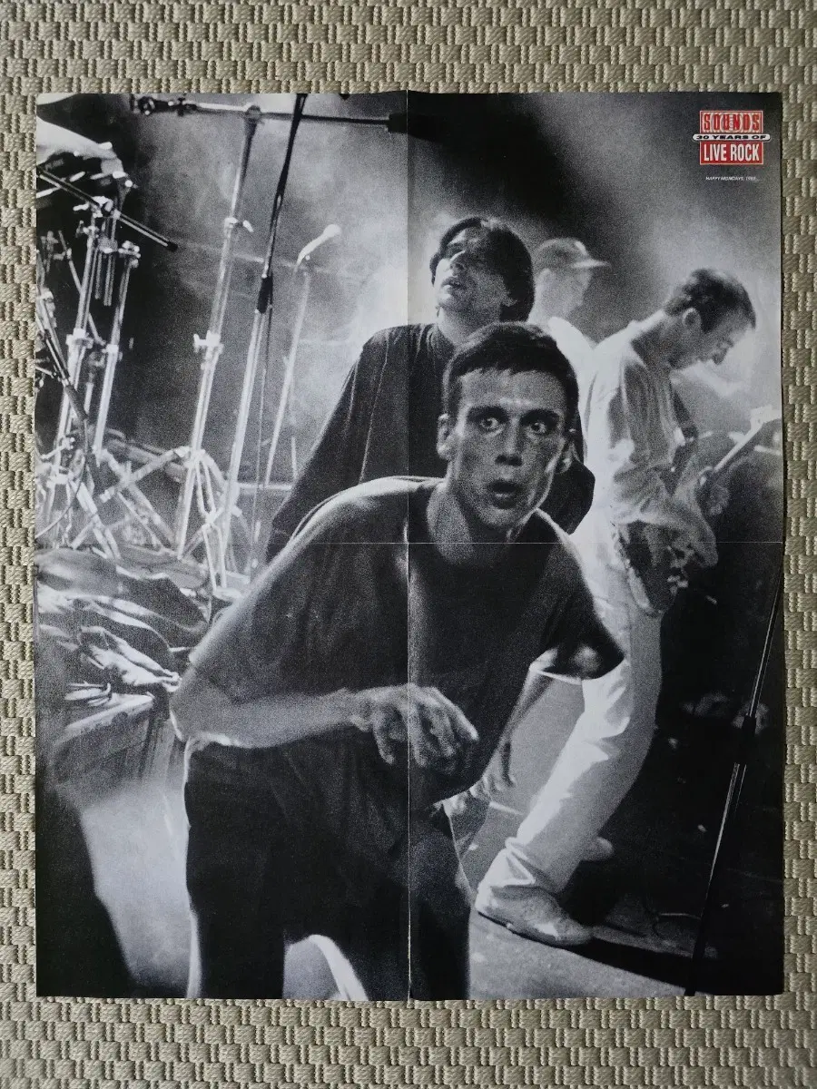 포스터 Happy Mondays 해피 먼데이즈 양면 포스터