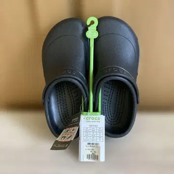 crocs bistro work clog 블랙 24cm