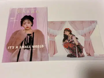 [ 새상품급 ] FRUITS ZIPPER 마츠모토 카렌 LARME 엽서 2점