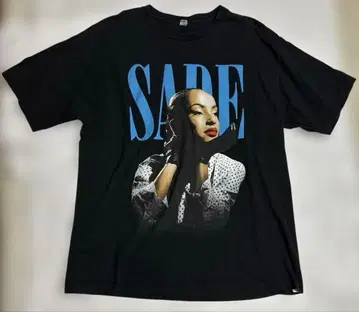 SADE 티셔츠 샤디 락 밴드T 블랙 XL