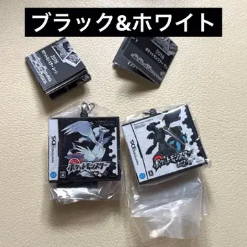 포켓몬 30주년 블랙 화이트 키링 카트리지