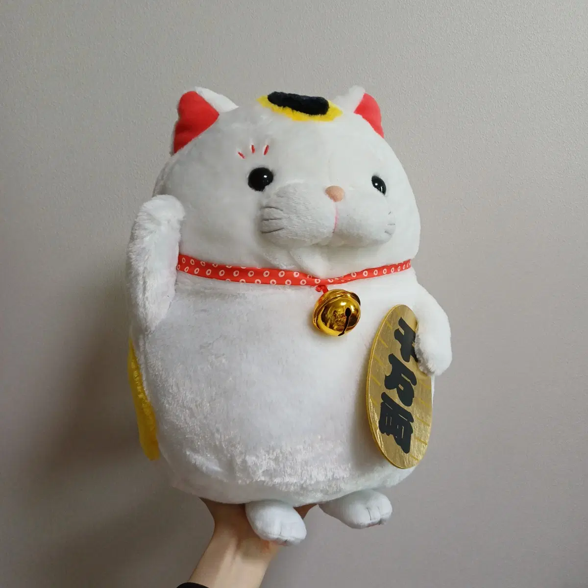 어뮤즈 대형 히게만쥬 고양이 인형
