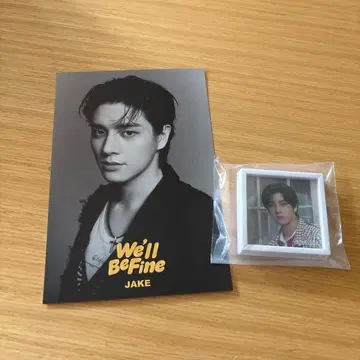 ENHYPEN x JOYSOUND JAKE 엽서 제일복권 마그넷