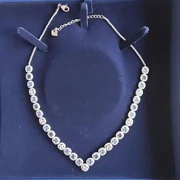 SWAROVSKI 목걸이 크리스탈 블루