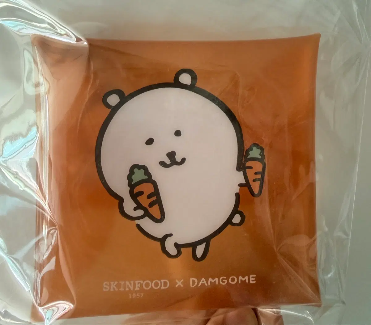 스킨푸드 농담곰 파우치 미사용 나가노